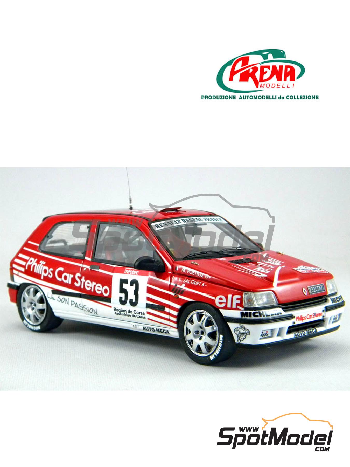 Arena Modelli ARE1415-24: Car scale model kit 1/24 scale - Renault